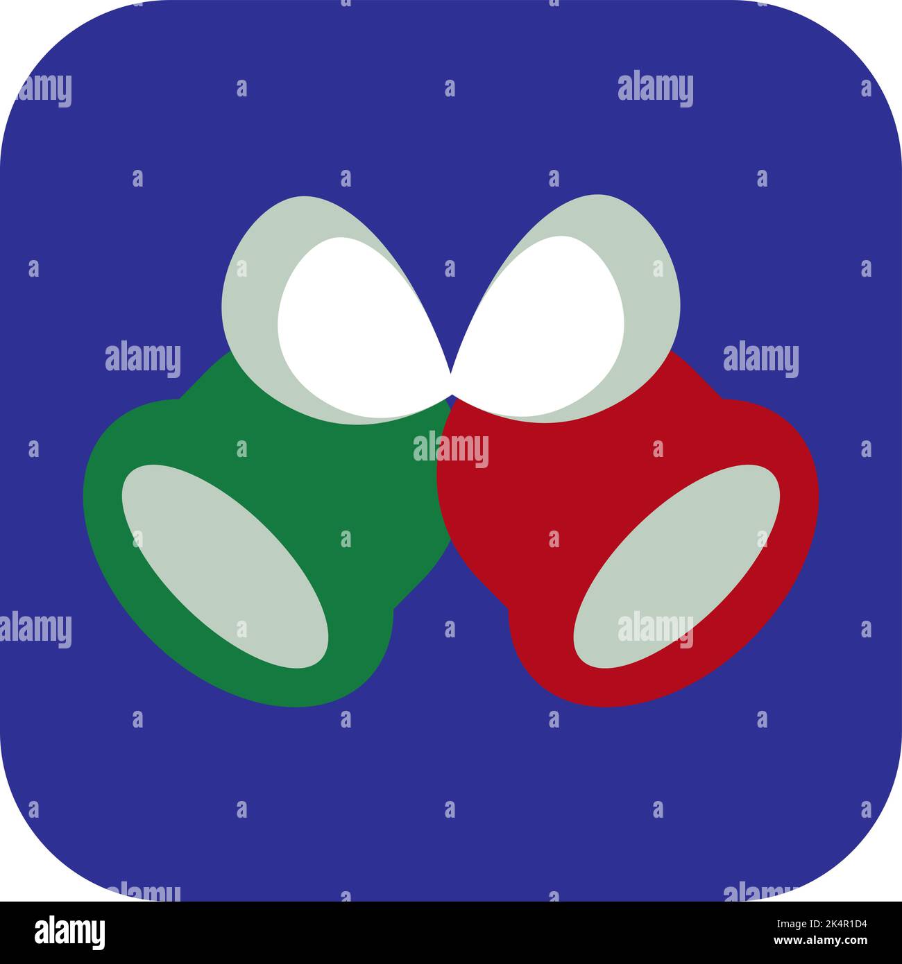Jingle bells Cut Out Stock Images & Pictures - Alamy