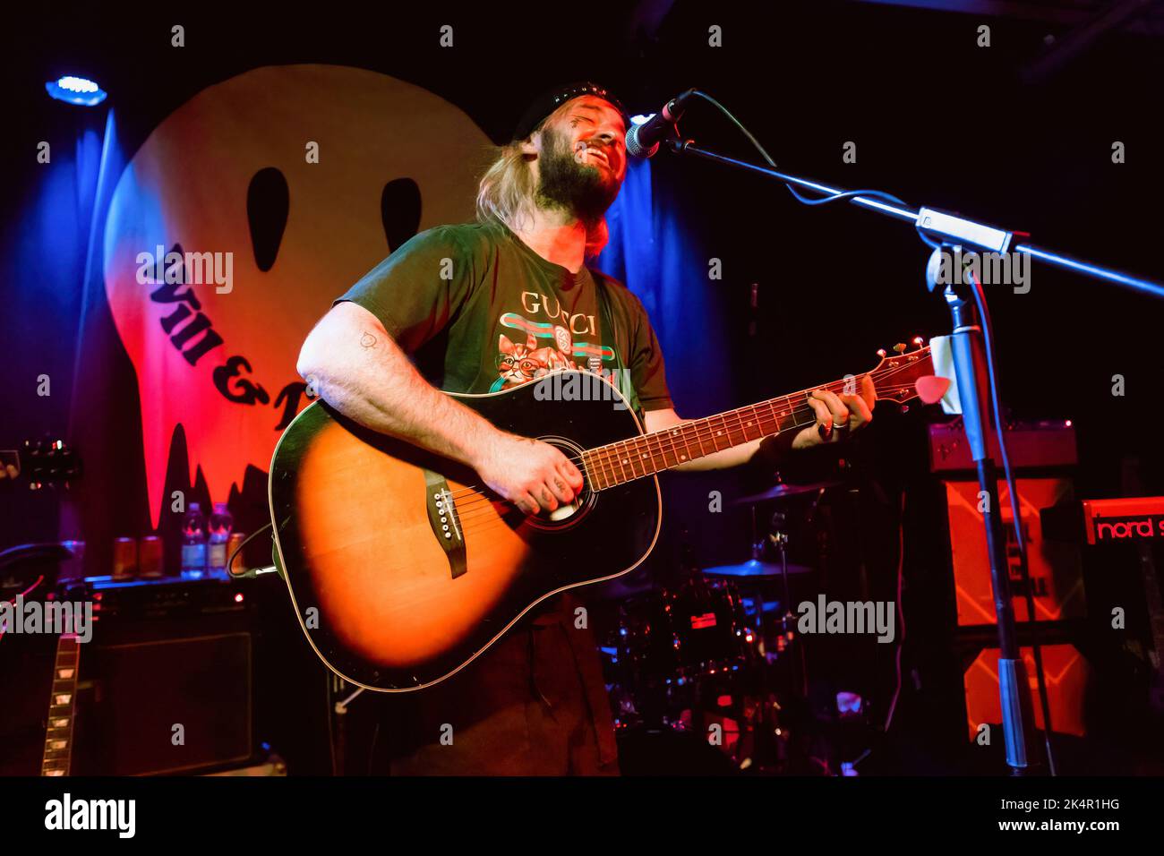 Will Rendle of the British rock band Will and the People performs live ...