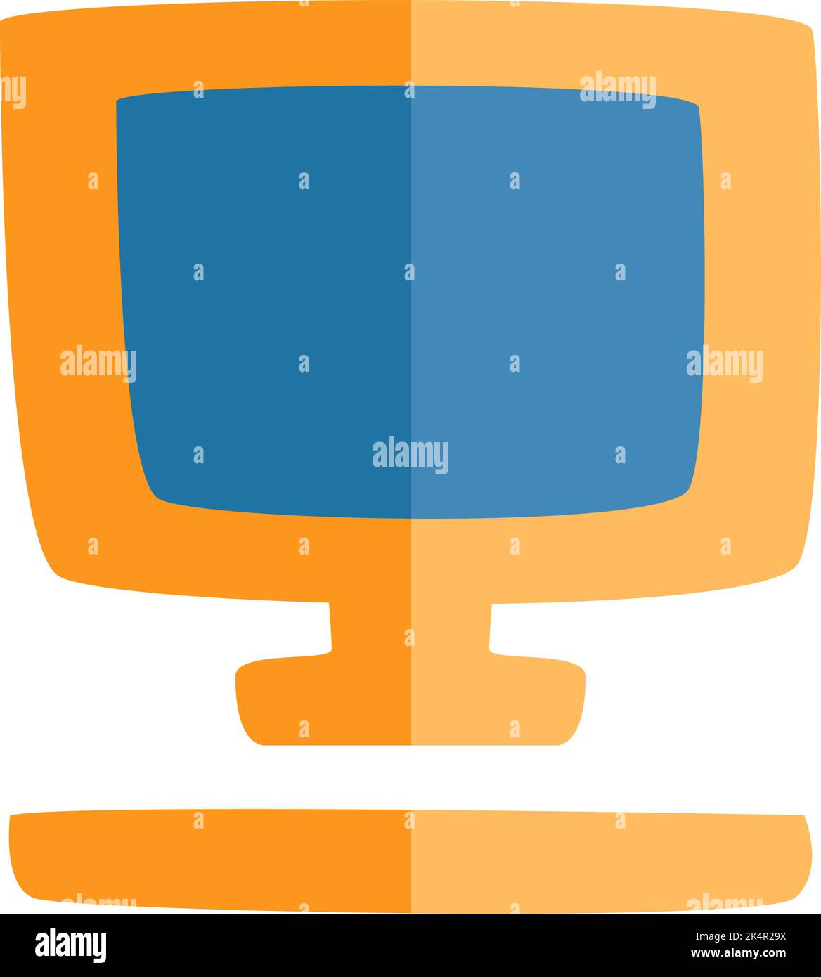 Child student laptop classroom desk Stock Vector Images - Alamy