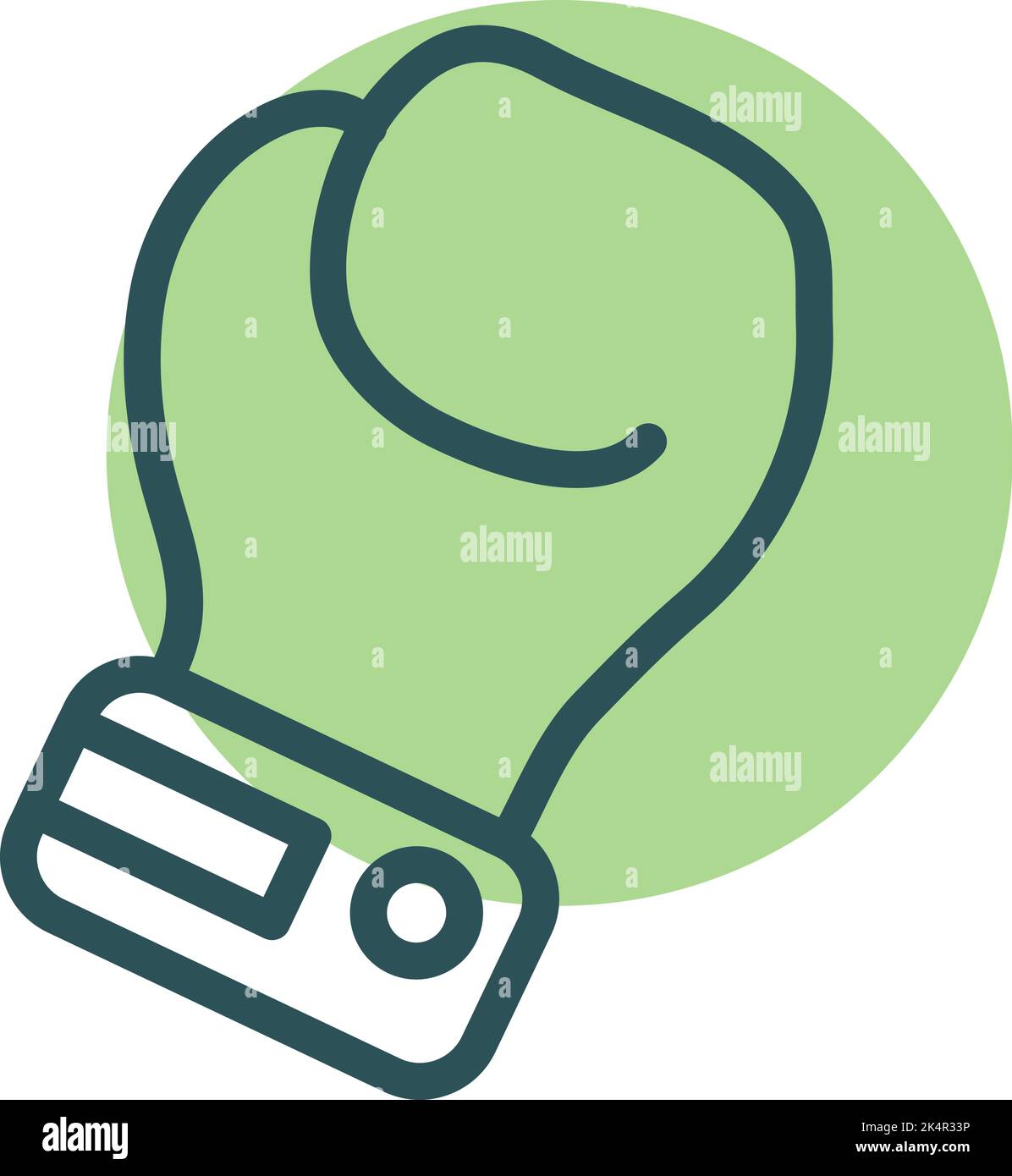 Boxing gloves, illustration, vector on a white background Stock Vector ...