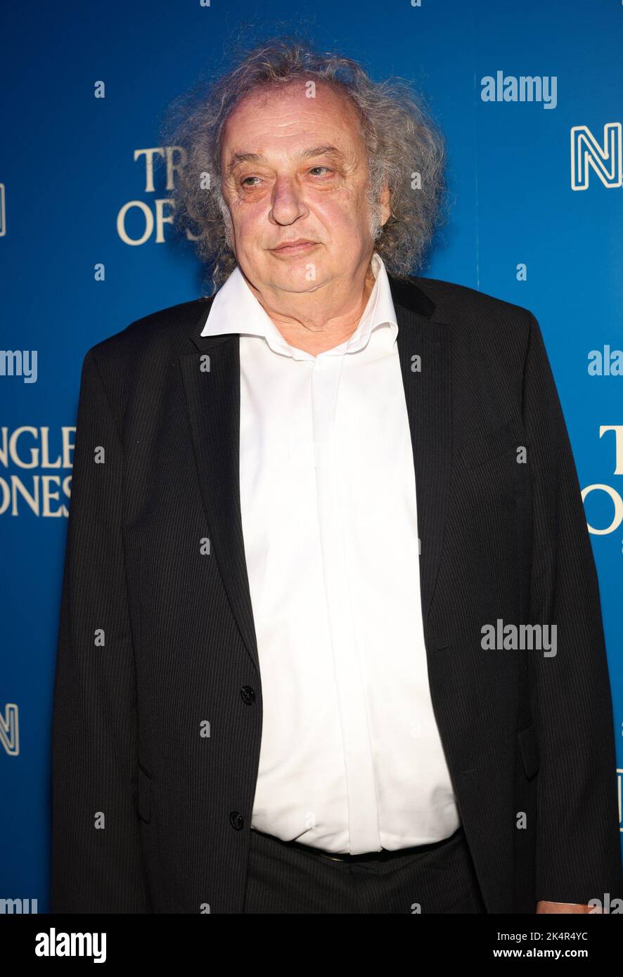 New York, NY, USA. 3rd Oct, 2022. Zlatko Buric at arrivals for TRIANGLE