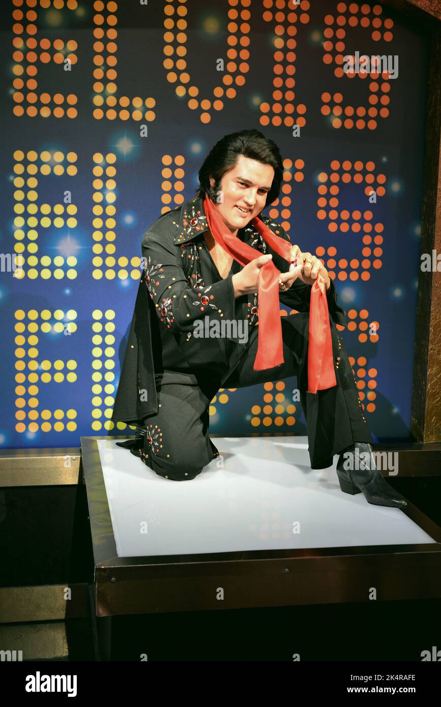 Madame Tussauds wax museum located on the Las Vegas Strip,Nevada,USA Stock Photo Alamy