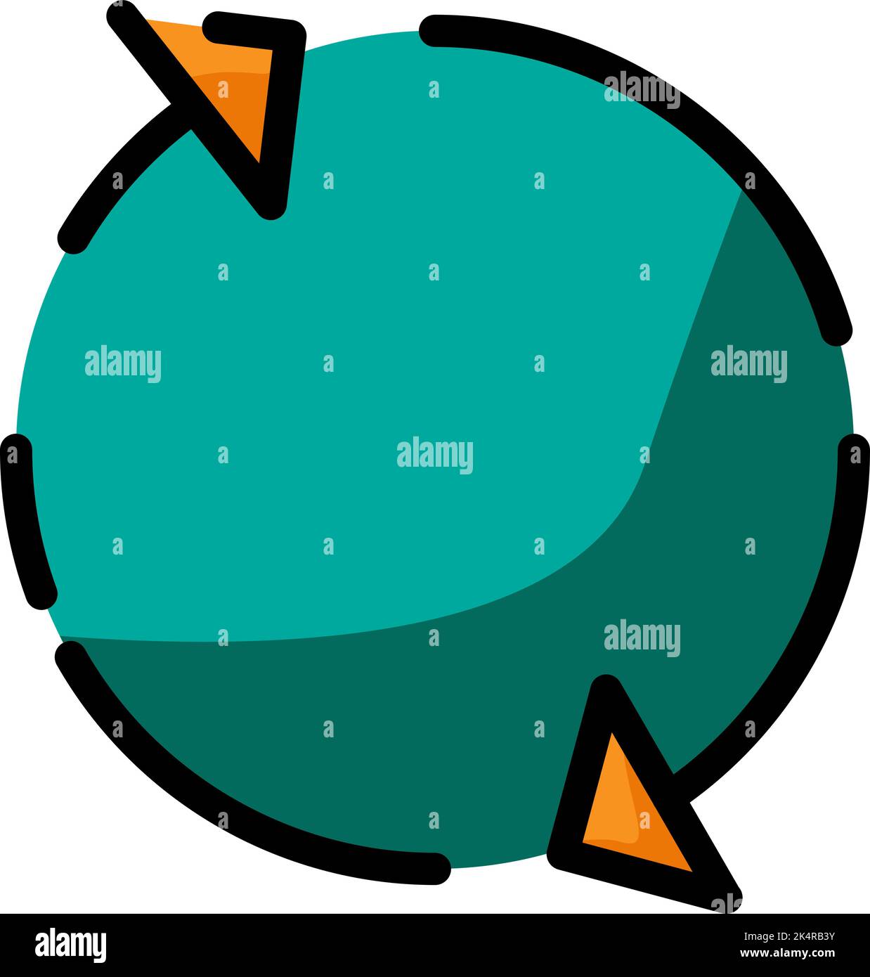 Mobile screen rotate, illustration, vector on a white background Stock ...