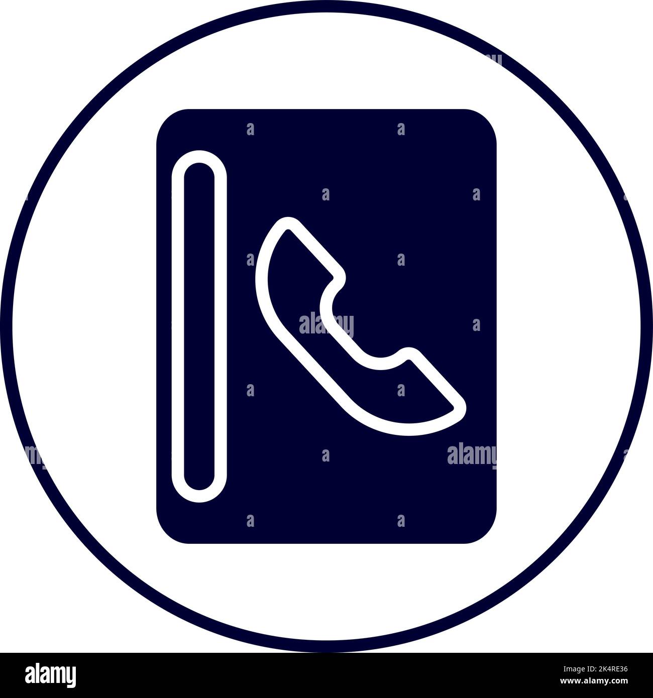 Contact Book Vector UI Contact book, illustration, vector on a white background Stock ...