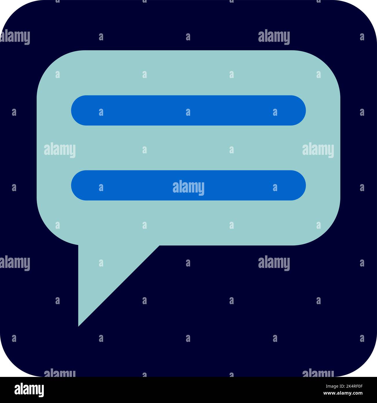 Web chat illustration vector on a white background stock vector image