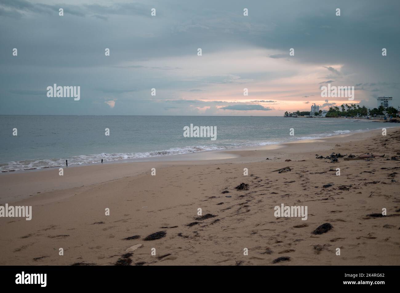 Beautiful coastline seen in San Juan, Puerto Rico Stock Photo - Alamy