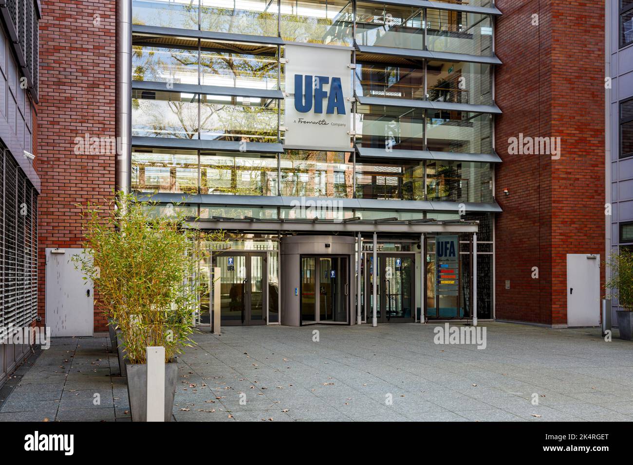 UFA GmbH in Potsdam Stock Photo