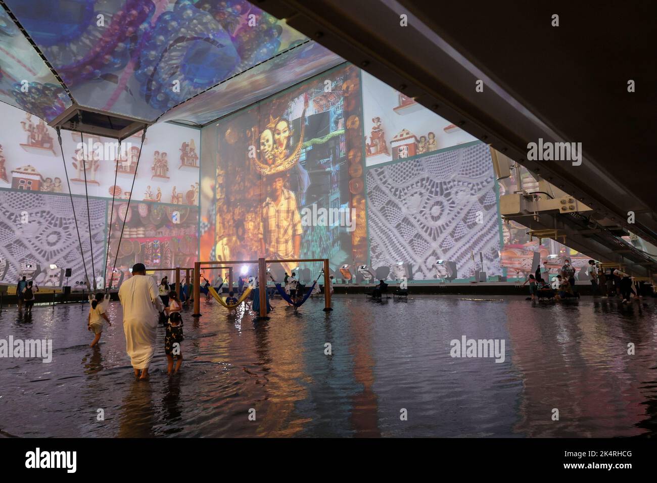 Dubai, UAE November 30, 2021 Exhibition EXPO 2020. Unusual