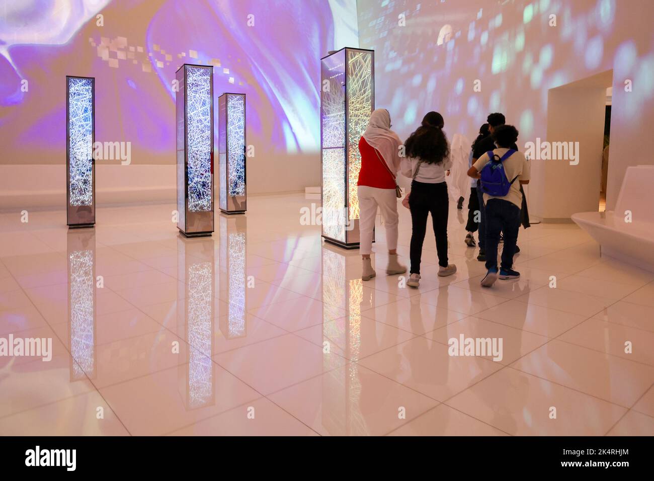 Dubai, UAE November 30, 2021 Exhibition EXPO 2020. Unusual