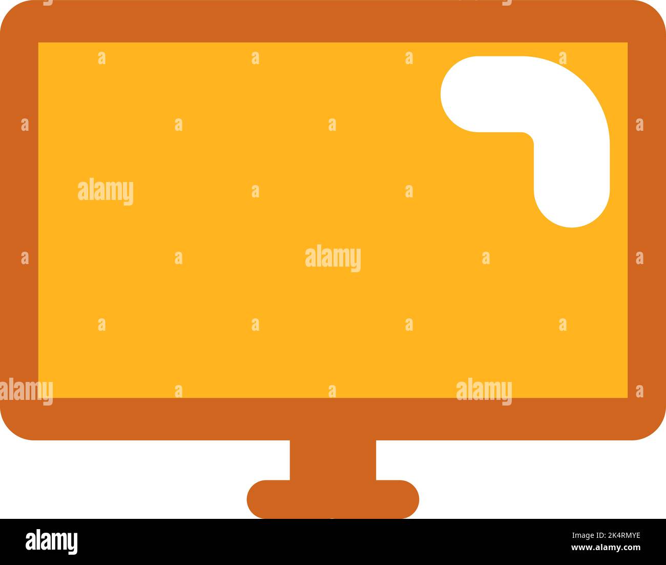 Flatscreen Stock Vector Images - Alamy