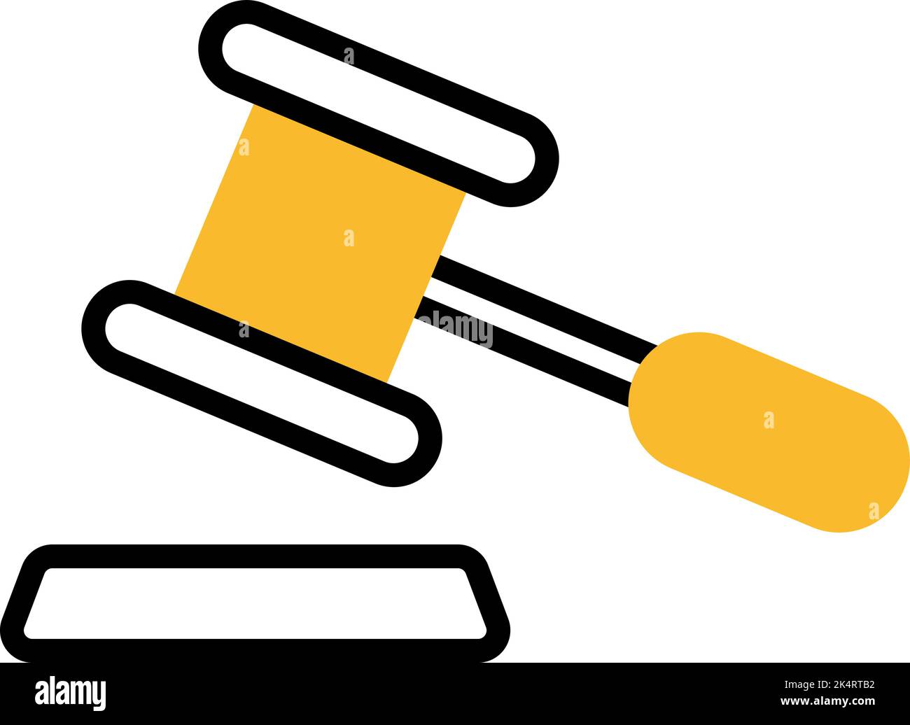 Law school, illustration, vector on a white background. Stock Vector