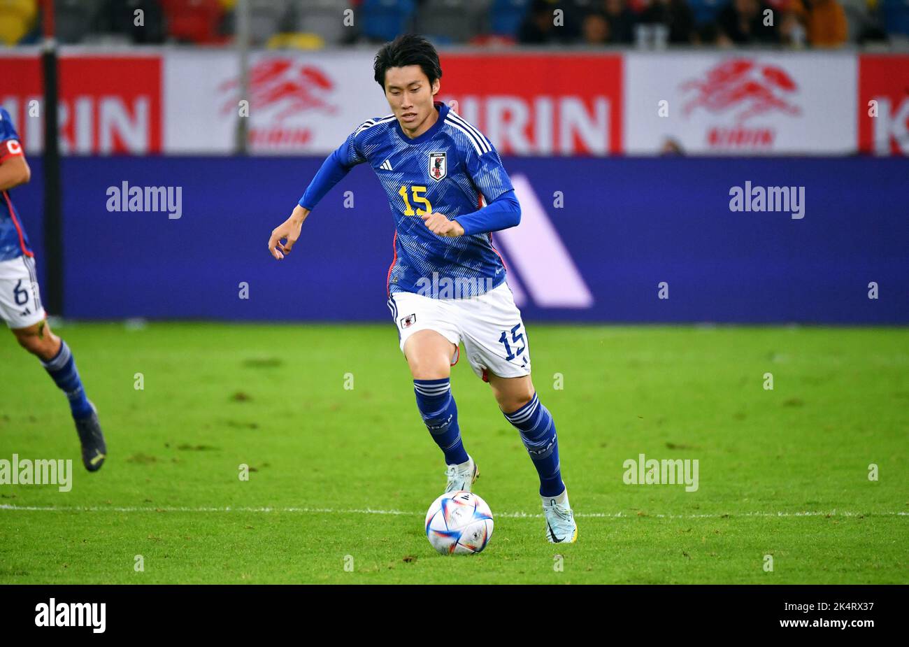 International preparation match, Merkur-Spiel-Arena Düsseldorf: Japan vs Ecuador; Daichi Kamada (JPN) Stock Photo