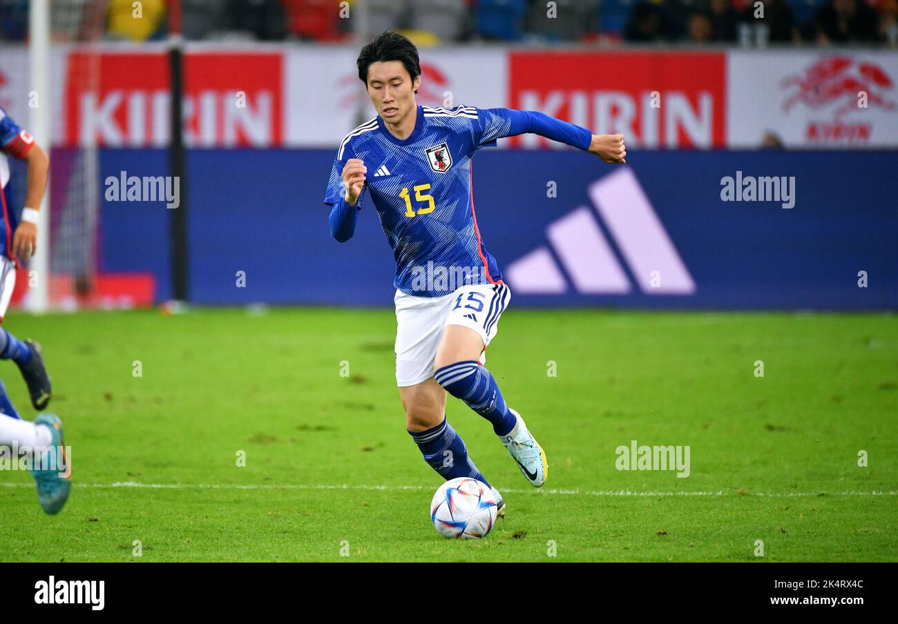 International preparation match, Merkur-Spiel-Arena Düsseldorf: Japan vs Ecuador; Daichi Kamada (JPN) Stock Photo