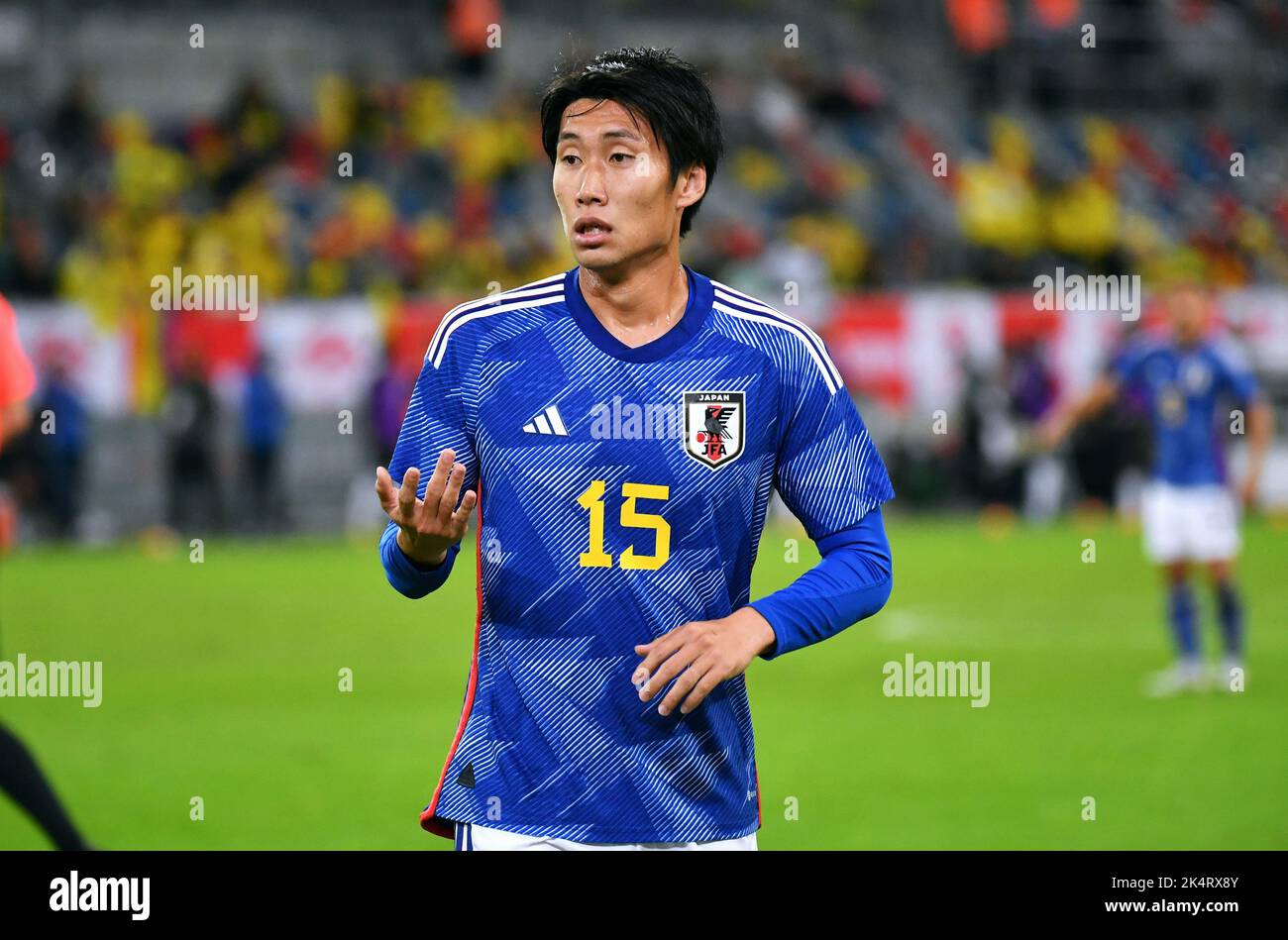 International preparation match, Merkur-Spiel-Arena Düsseldorf: Japan vs Ecuador; Daichi Kamada (JPN) Stock Photo