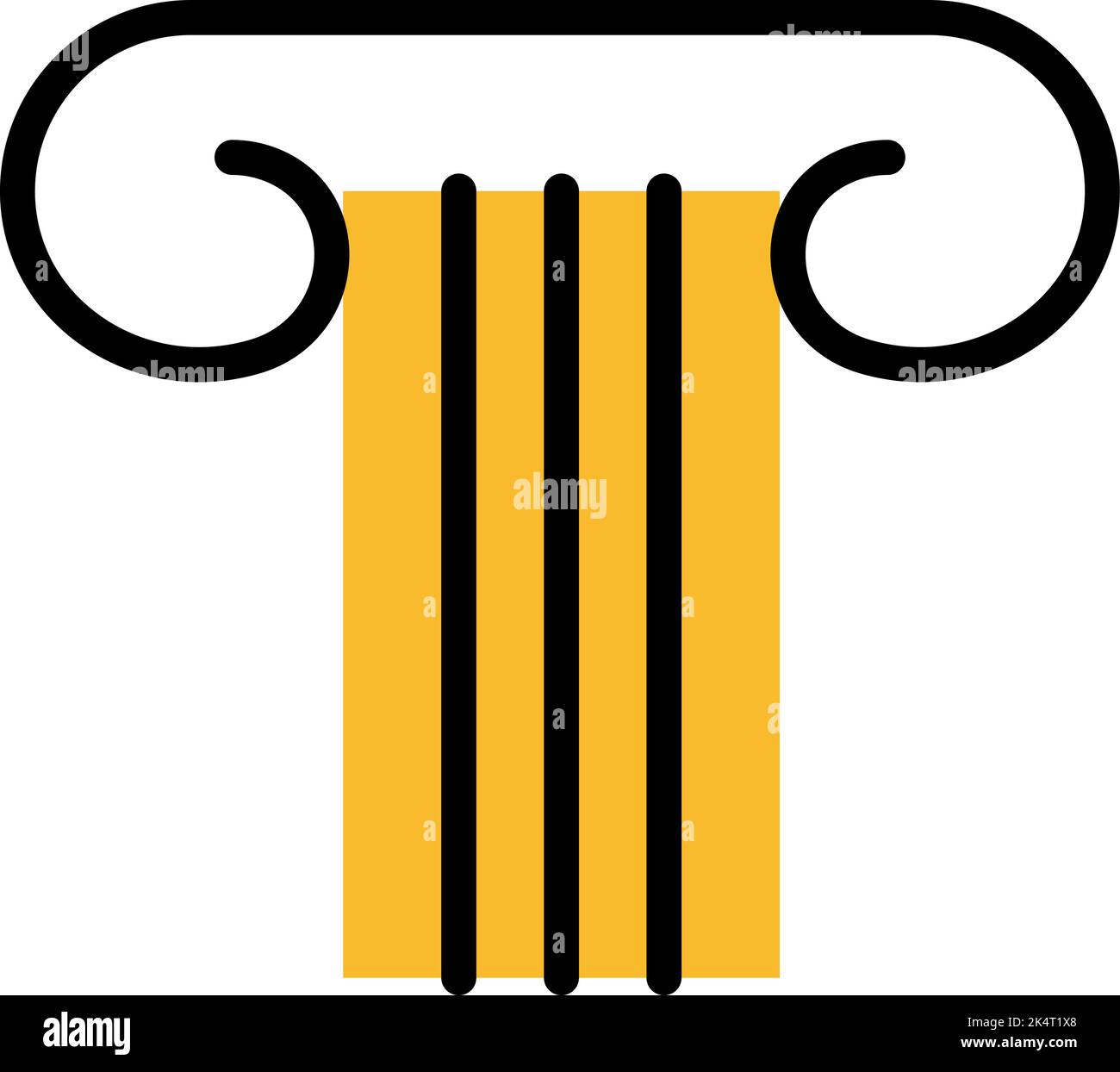 History class, illustration, vector on a white background Stock Vector