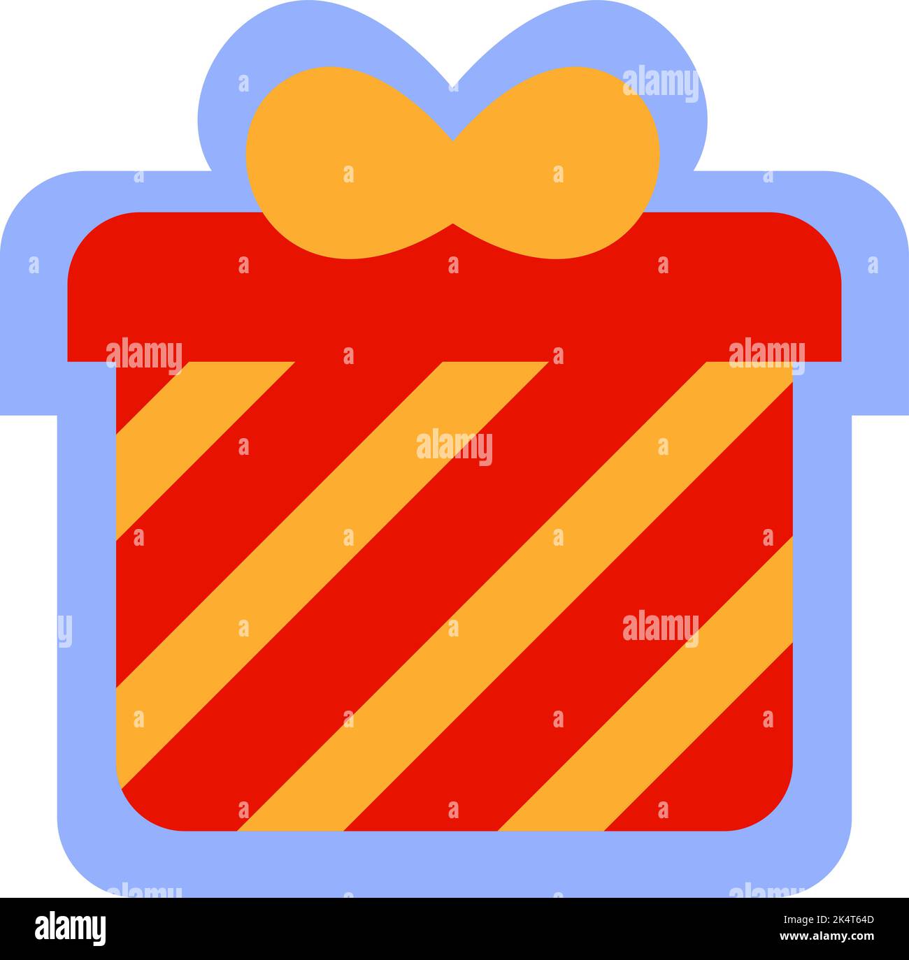Present Inlustration Christmas present, illustration, vector on a white background Stock ...