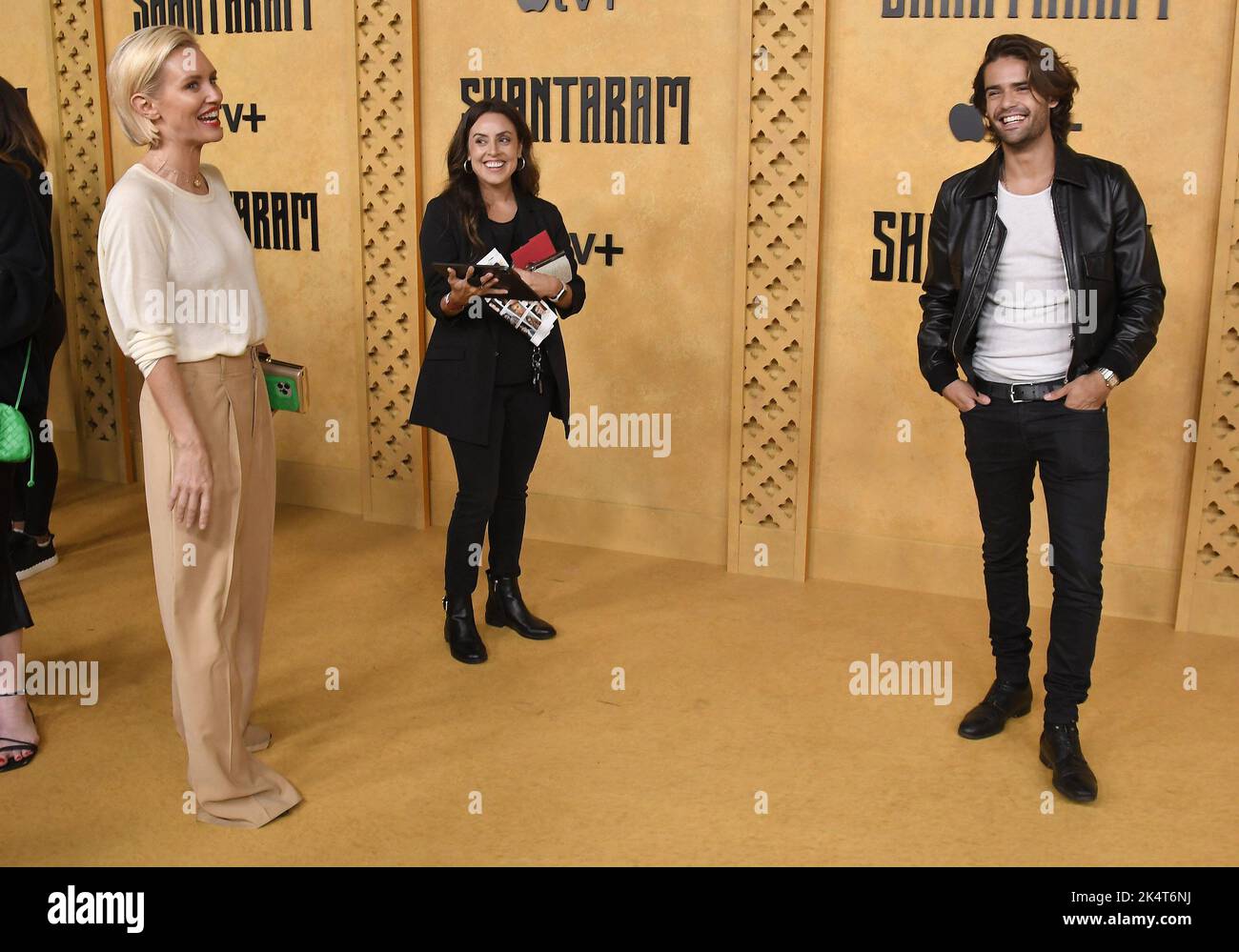 (L-R) Nicky Whelan and Renan Pacheco at the Apple TV+ Original Series ...