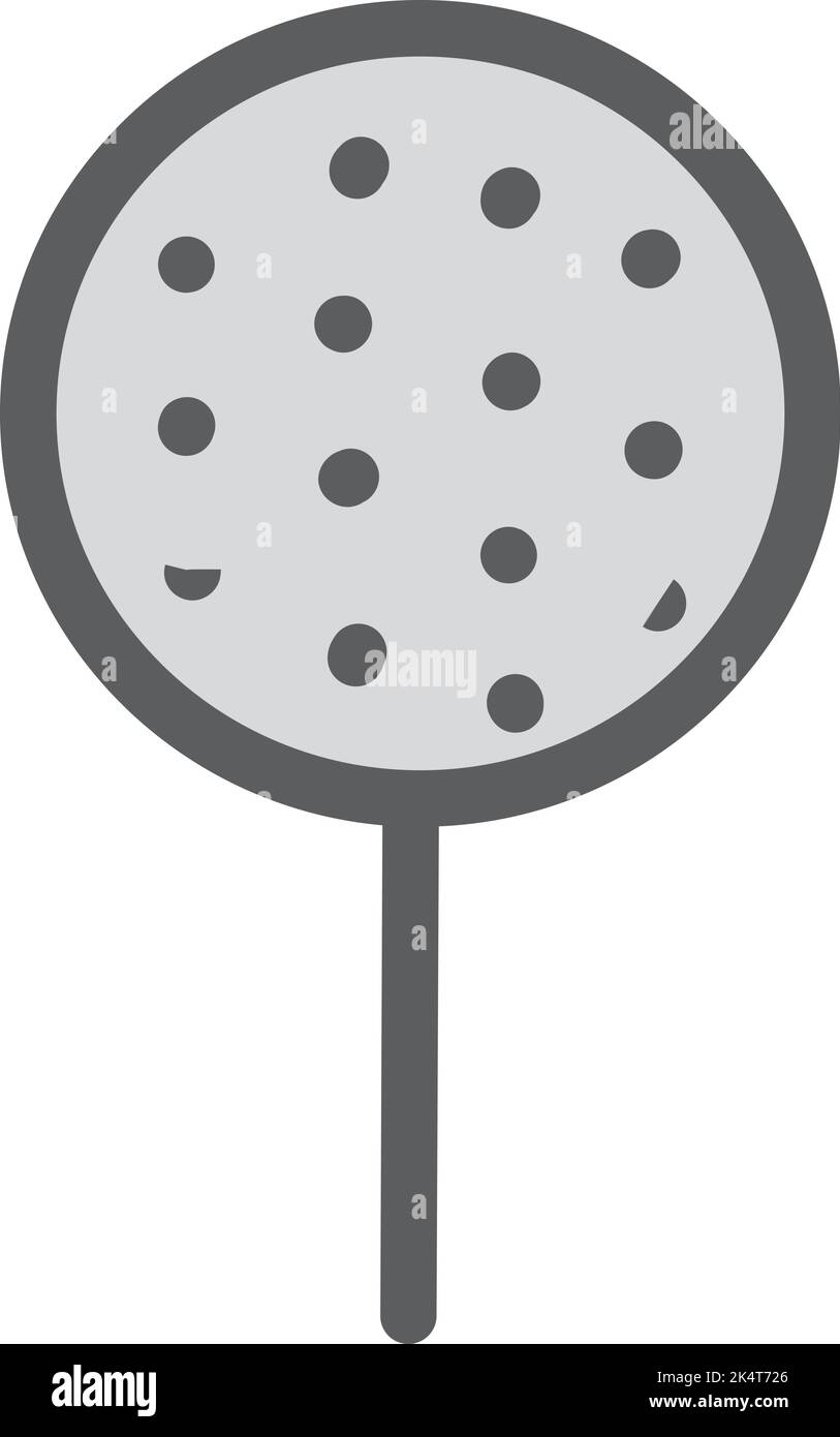 Kitchen spatula, illustration, vector on a white background. Stock Vector
