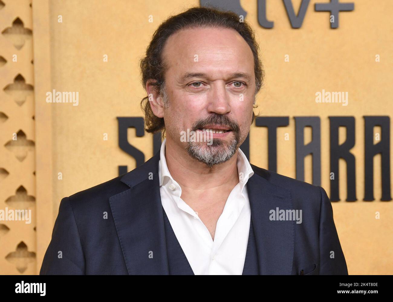 Los Angeles, USA. 03rd Oct, 2022. Vincent Perez arrives at the Apple TV  Original Series' SHANTARAM Premiere held at the Regency Bruin Theater in  Westwood, CA on Monday, ?October 3, 2022. (Photo