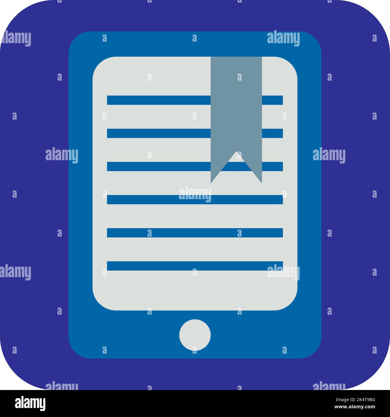 Kindle icon vector