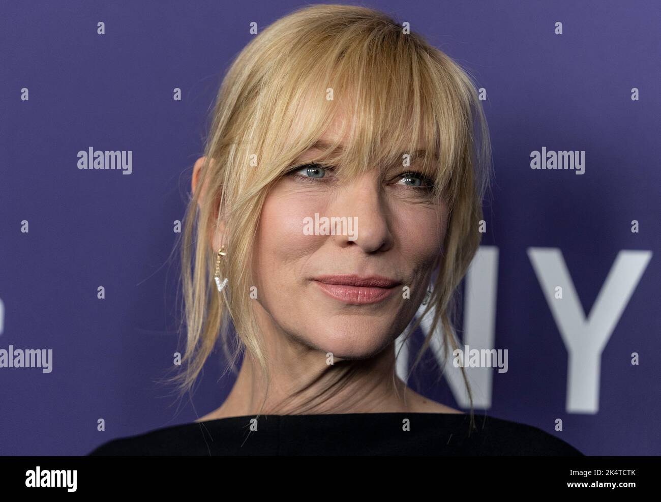 New York, United States. 03rd Oct, 2022. Cate Blanchett wearing dress by Prabal Gurung attends premiere of movie Tar during 60th New Yokr Film Festival at Alice Tully Hall (Photo by Lev Radin/Pacific Press) Credit: Pacific Press Media Production Corp./Alamy Live News Stock Photo