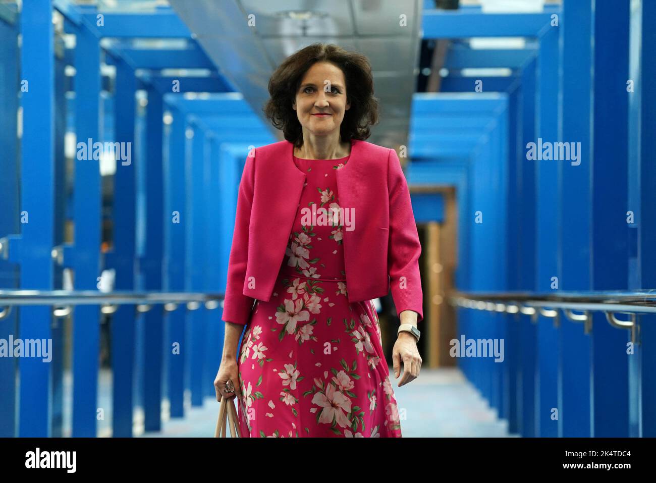 Theresa Villiers arrives at the Conservative Party annual conference at the International Convention Centre in Birmingham. Picture date: Tuesday October 4, 2022. Stock Photo