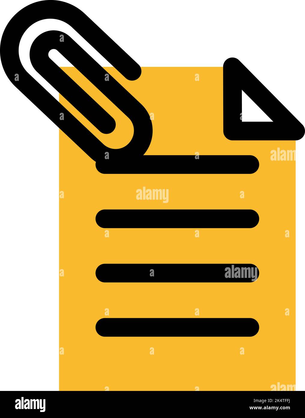 PC attachment, illustration, vector on a white background Stock Vector ...