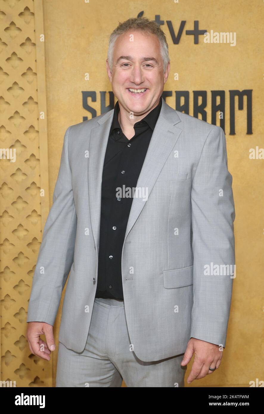 Los Angeles, Ca. 3rd Oct, 2022. Steve LIghtfoot at the Apple TV  Original Series Premiere Of Shantaram at the Regency Bruin Theatre in Los Angeles, California on October 3, 2022. Credit: Faye Sadou/Media Punch/Alamy Live News Stock Photo