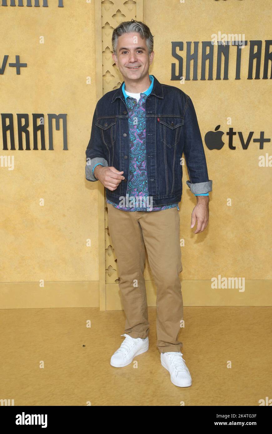 Los Angeles, Ca. 3rd Oct, 2022. Mark Gagliardi at the Apple TV  Original Series Premiere Of Shantaram at the Regency Bruin Theatre in Los Angeles, California on October 3, 2022. Credit: Faye Sadou/Media Punch/Alamy Live News Stock Photo