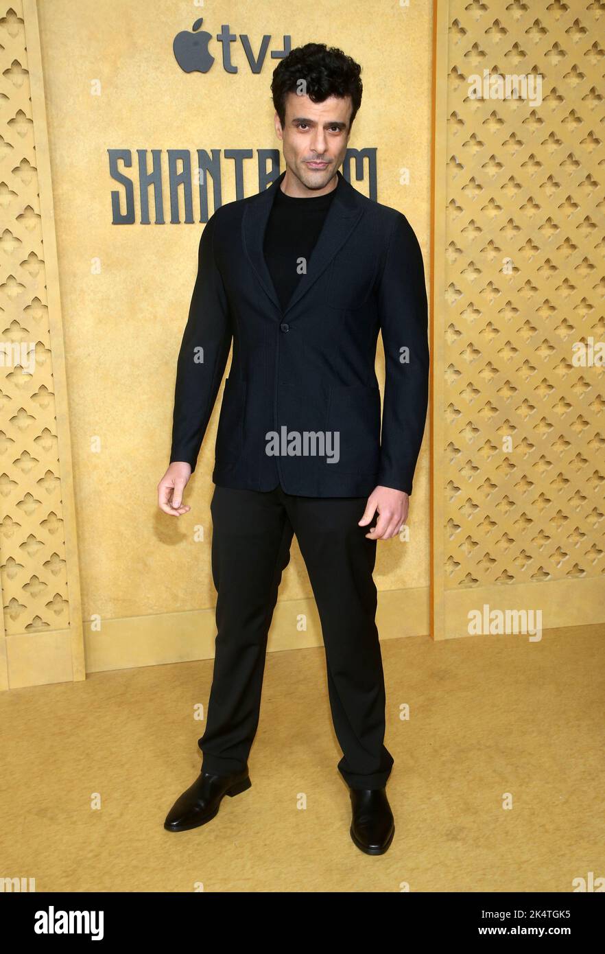 Los Angeles, Ca. 3rd Oct, 2022. Fayssal Bazzi at the Apple TV  Original Series Premiere Of Shantaram at the Regency Bruin Theatre in Los Angeles, California on October 3, 2022. Credit: Faye Sadou/Media Punch/Alamy Live News Stock Photo