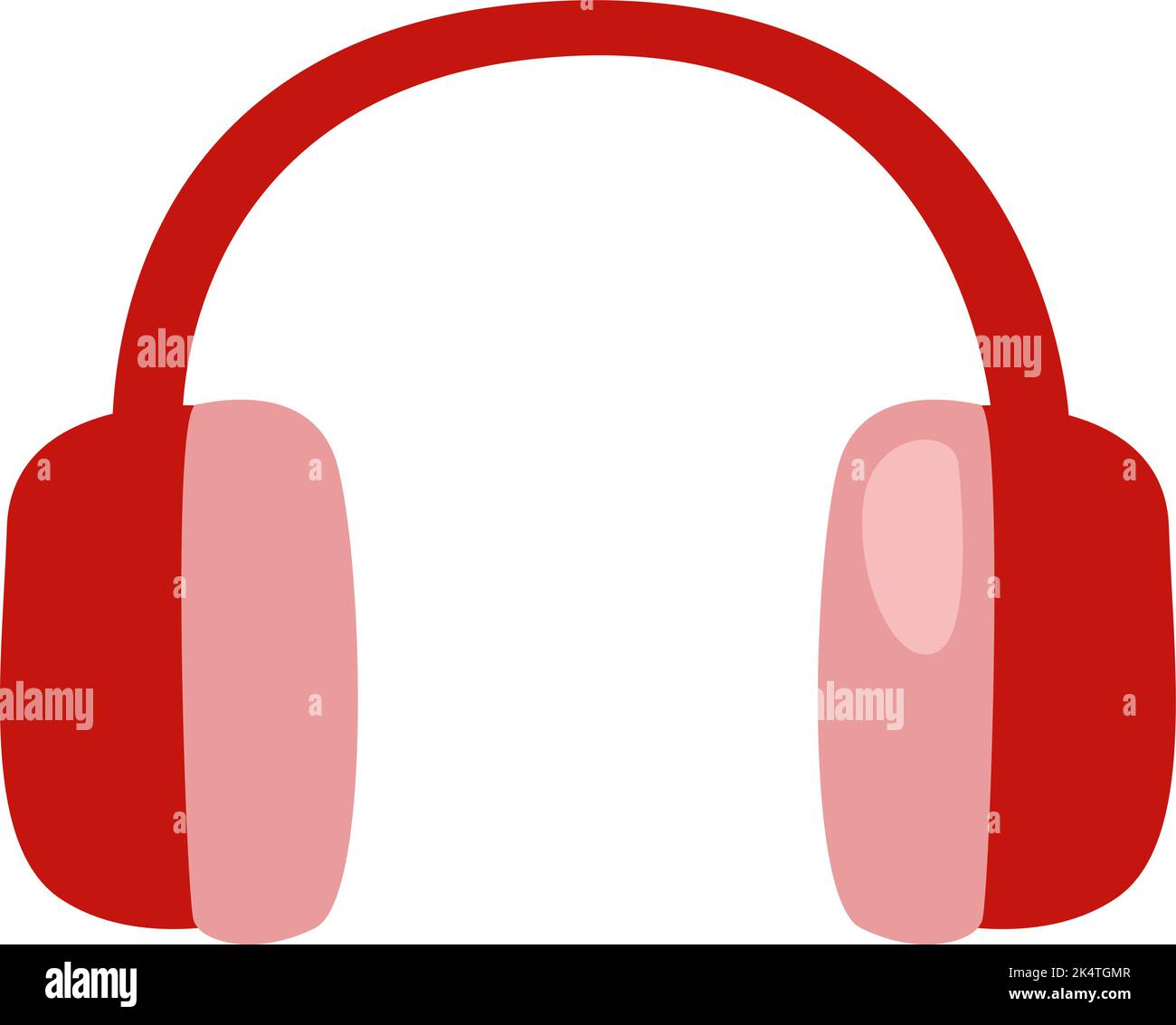Office headphones illustration vector hi-res stock photography and ...