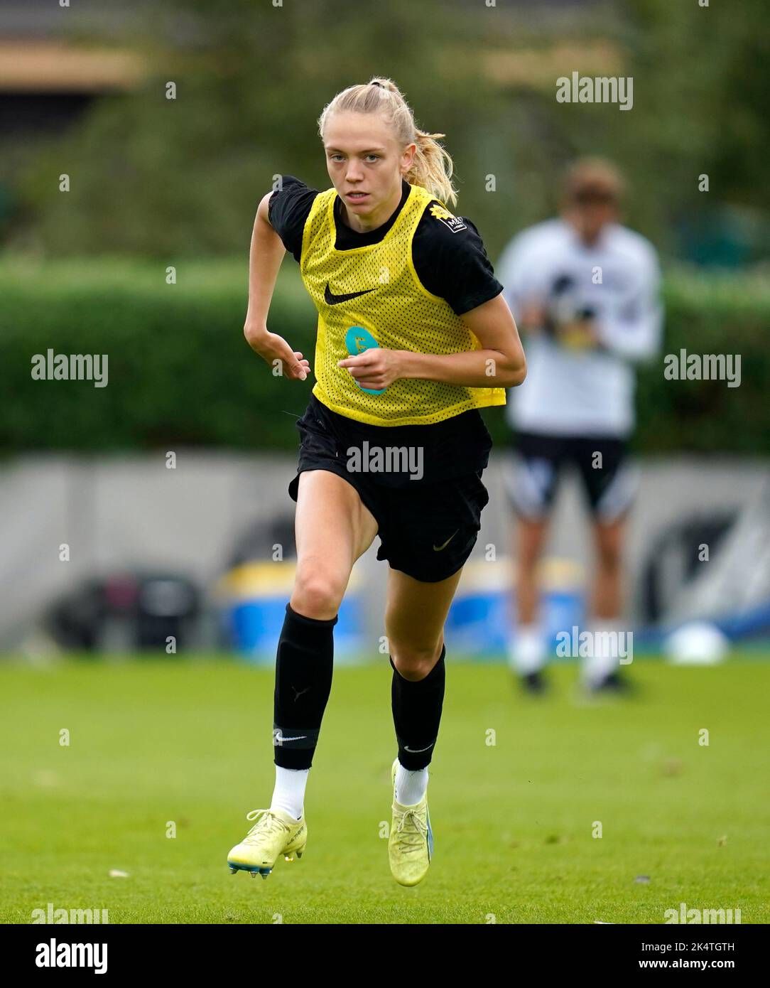 England's Esme Morgan during a training session at The Lensbury Resort, Teddington. Picture date: Tuesday October 4, 2022. Stock Photo