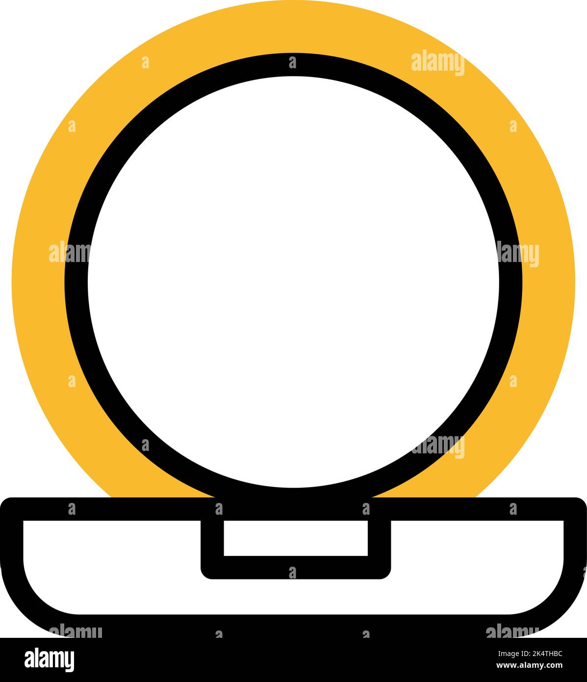 Shopping mall cosmetics, illustration, vector on a white background. Stock Vector