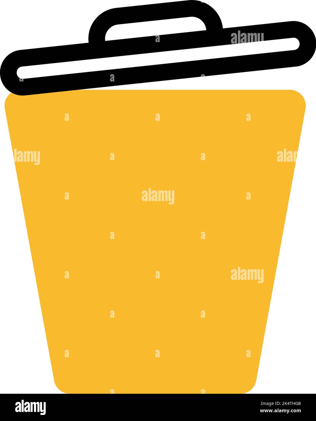 Video editor delete, illustration, vector on a white background. Stock Vector