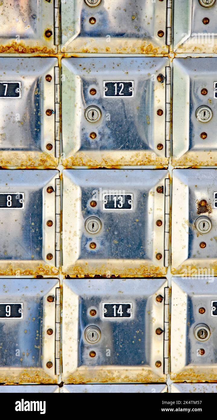 Post box mailboxes in the Comarca del Osona in Barcelona, Catalunya