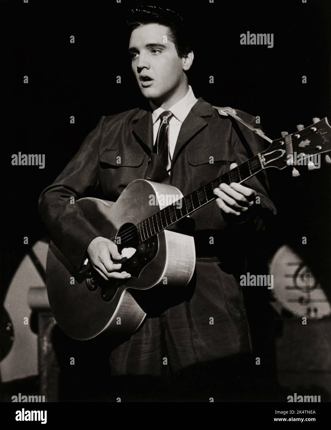 Elvis Presley in 'King Creole' (Paramount, 1958). Publicity photo. Stock Photo