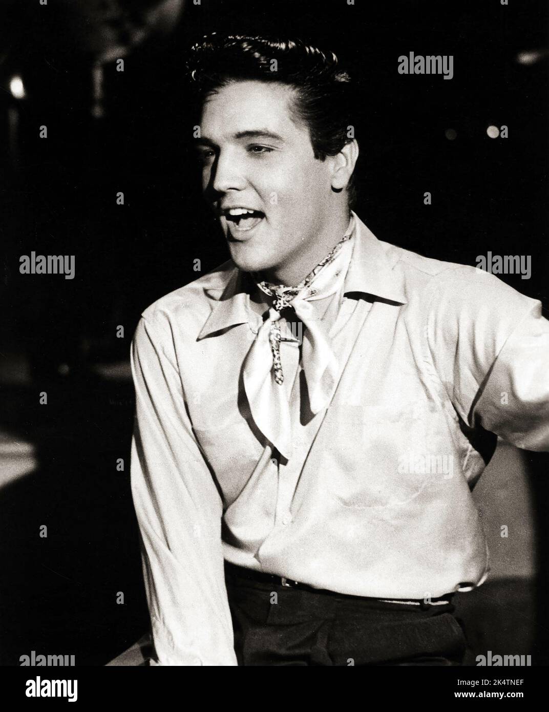 Elvis Presley in 'King Creole' (Paramount, 1958). Publicity photo. Stock Photo