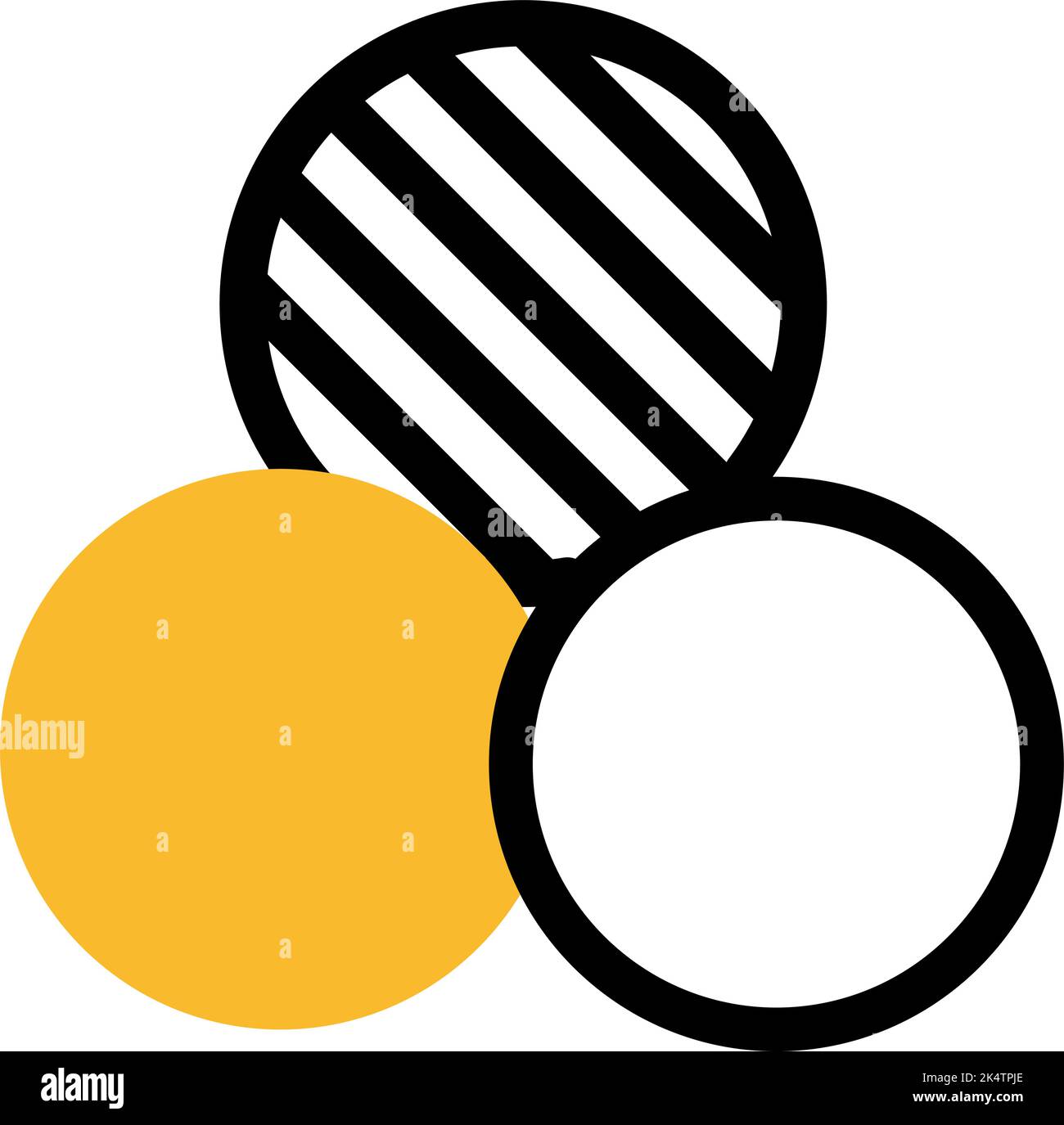 Video editor filter, illustration, vector on a white background. Stock Vector