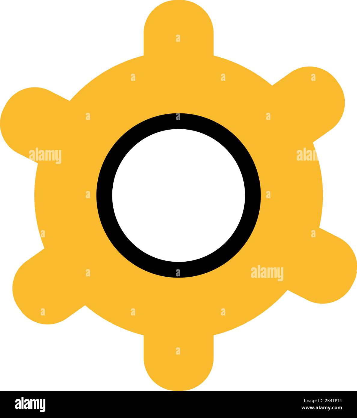 Video editor settings manual, illustration, vector on a white background. Stock Vector