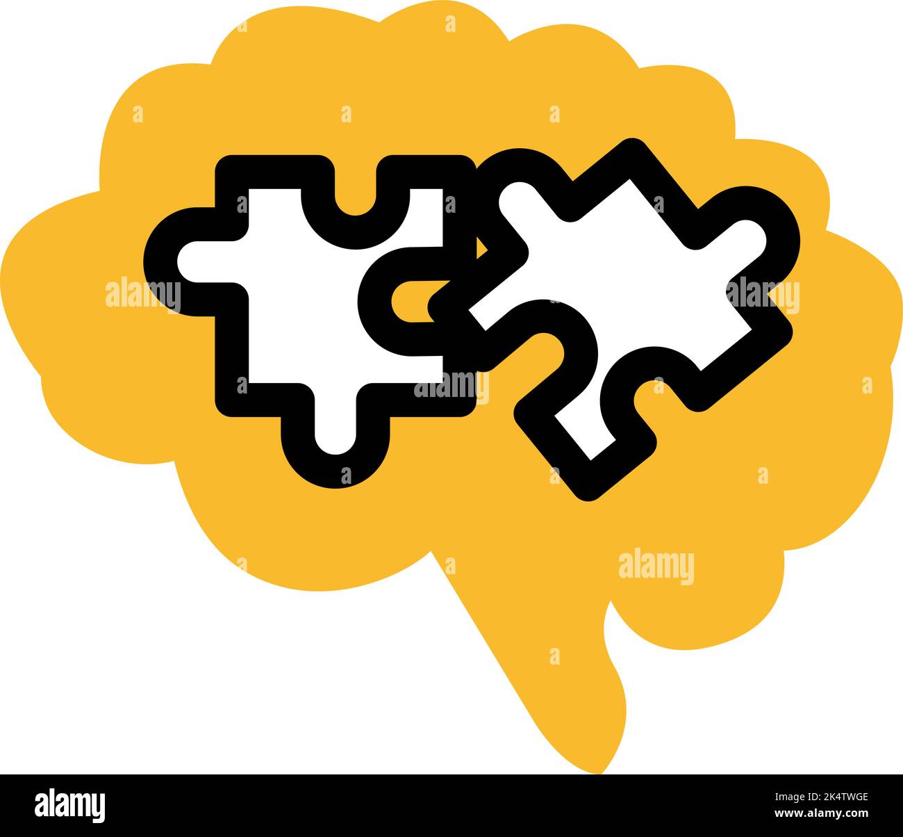 Psychiatry doctor illustration vector on a white background Stock