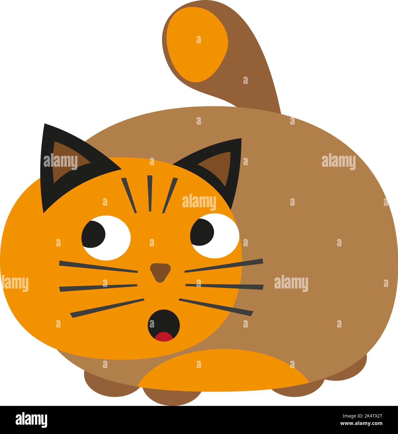 Emoji cat vector set. Cats kitten face emoji and icon in emotions of shy  and inlove isolated in white background. 3d realistic vector illustration  Stock Vector Image & Art - Alamy