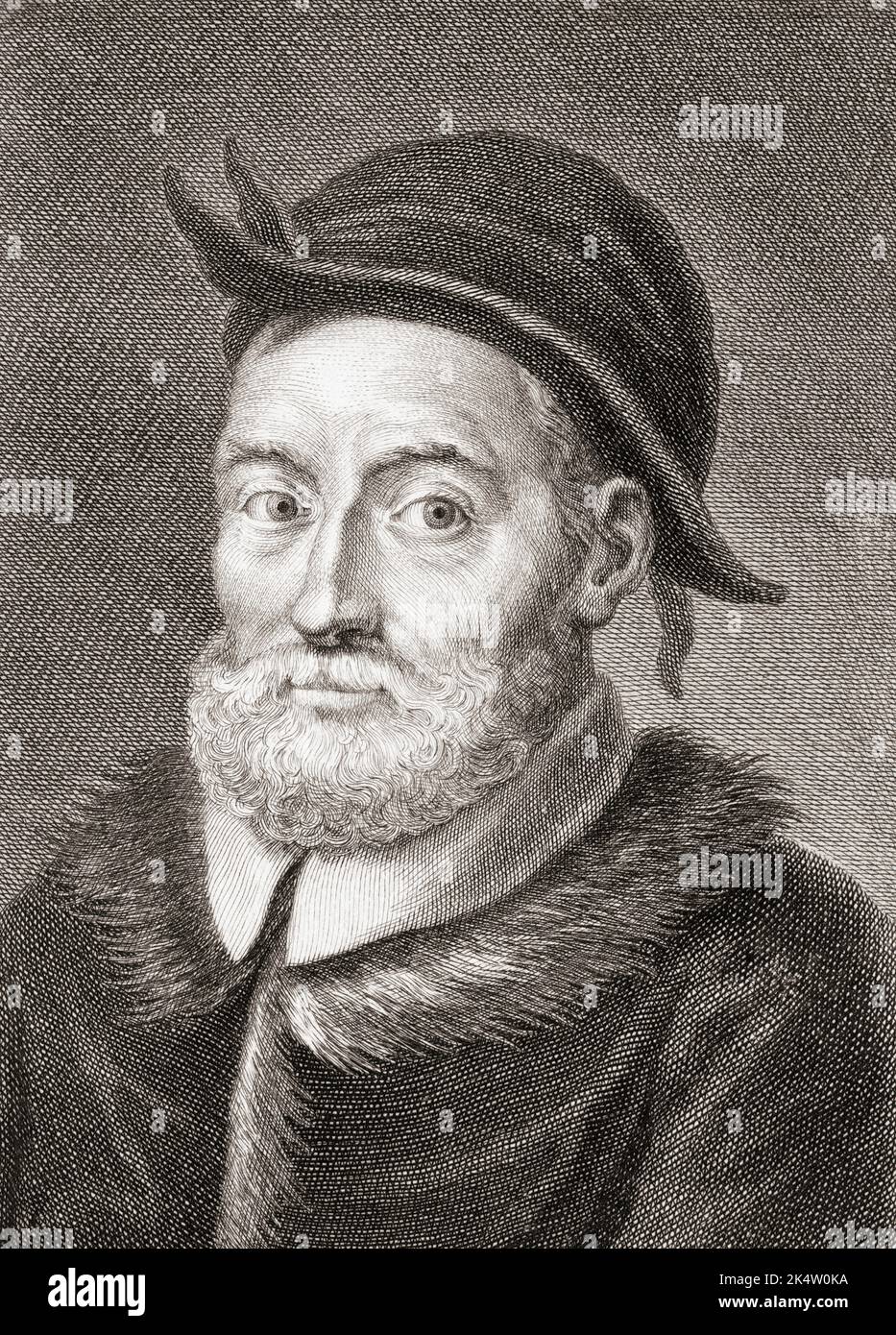 Andrea Cesalpino, 1524 - 1603. Florentine botanist and physician. From ...