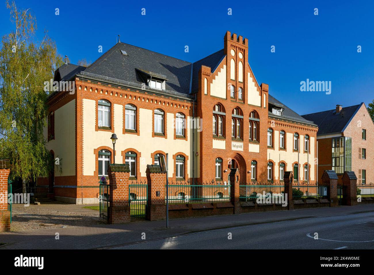 Perleberg District Court Stock Photo