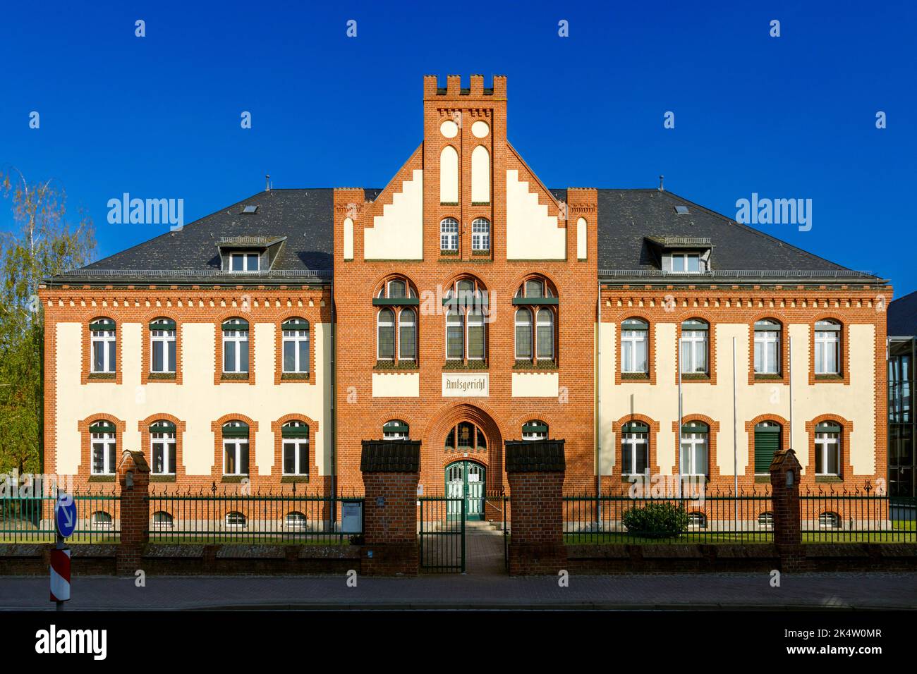 Perleberg District Court Stock Photo