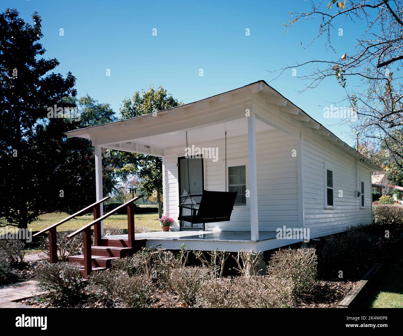 Elvis Presley's birthplace, Tupelo, Mississippi 1980. Photo by Carol M. Highsmith. Stock Photo