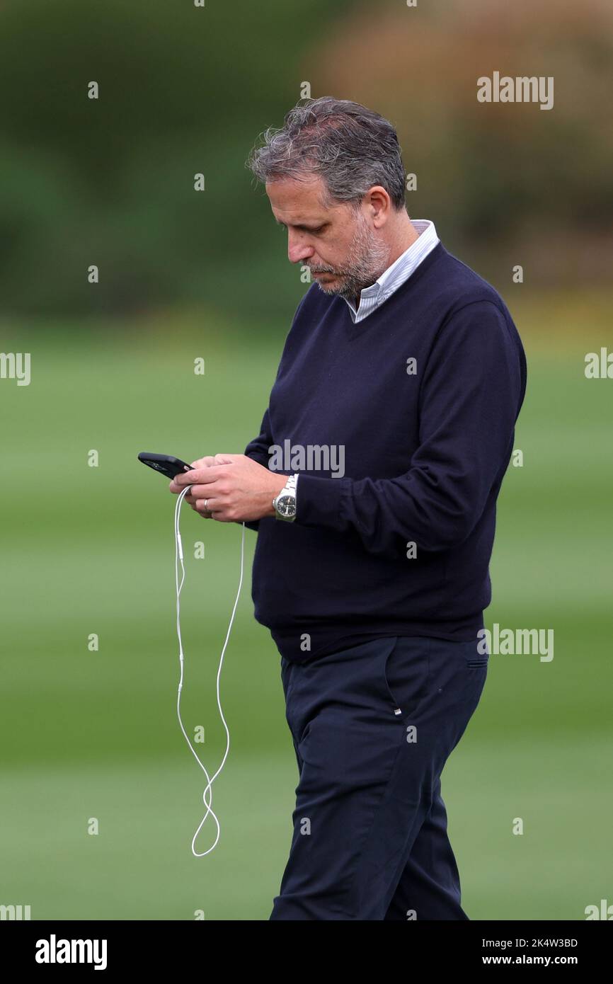 Tottenham Hotspur's Managing Director of football Fabio Paratici at the