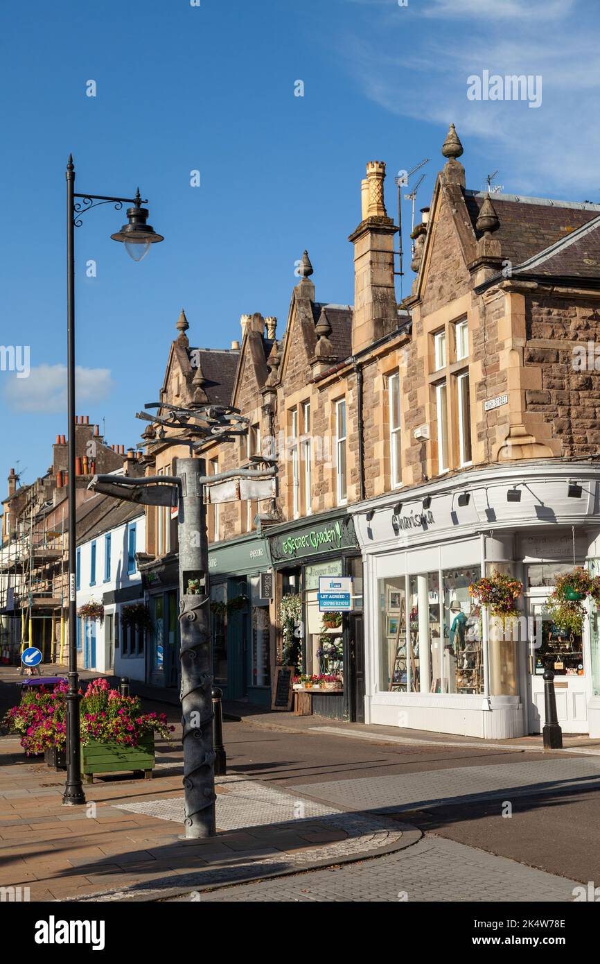 High Street, Dunblane, Stirling, Scotland Stock Photo Alamy