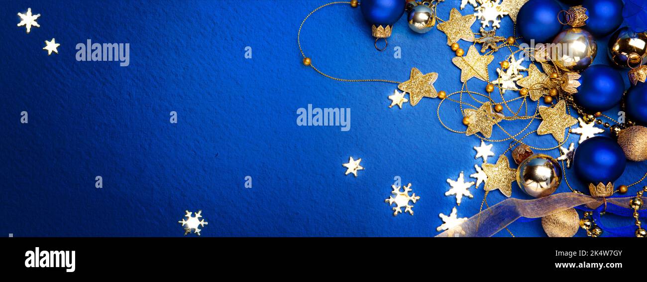 Christmas border banner wide hi-res stock photography and images - Alamy