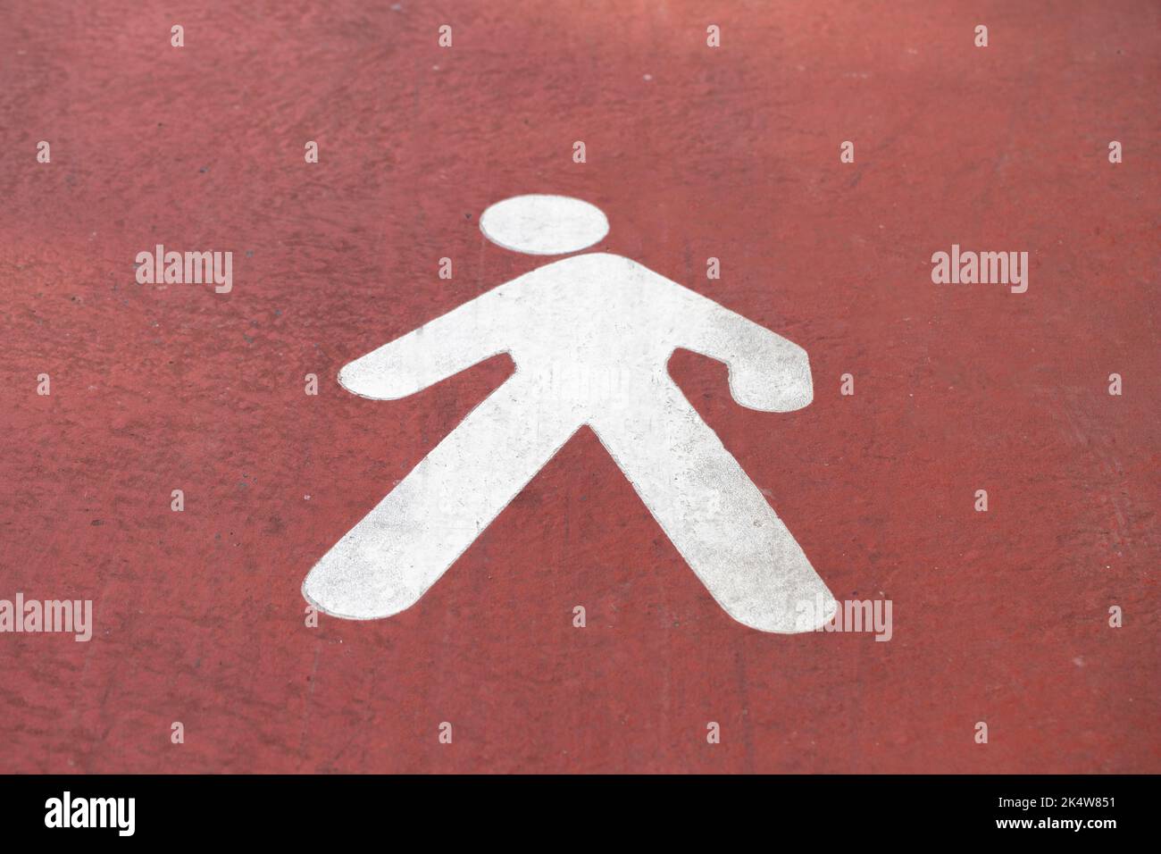 Symbol man walking icon texture hi-res stock photography and images - Alamy