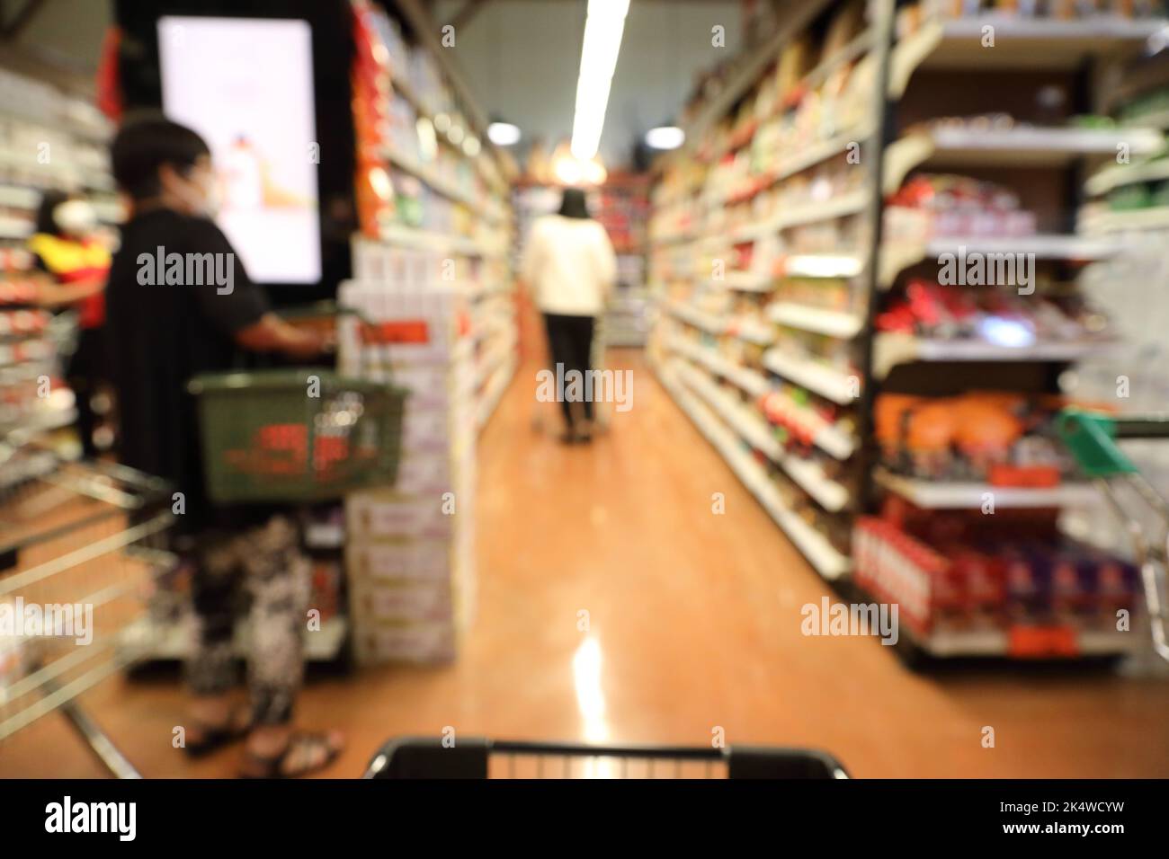 Blur Store background Stock Photo - Alamy